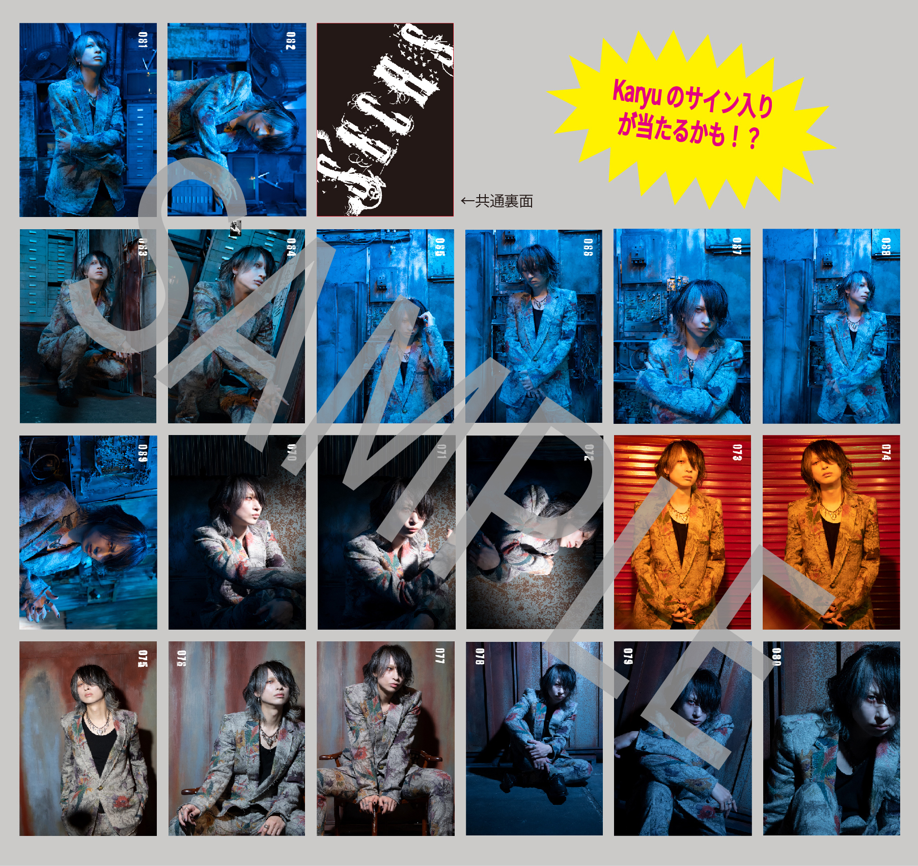 Karyu Luv PARADE H.U.G トレーディングカード Luv PARADE】TOUR 2024「JOKER」グッズ画像公開！ | Karyu